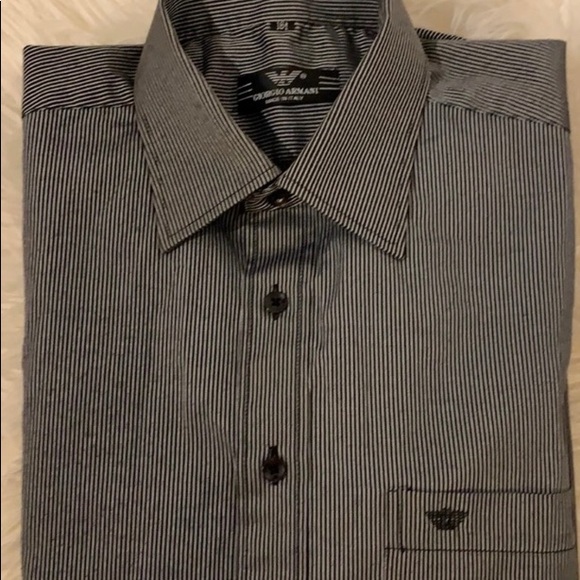 EUC Armani Dress shirt. 16.5 Mens - Picture 3 of 5